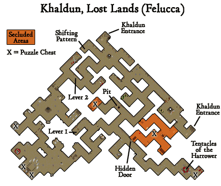 Khaldun Dungeon Map