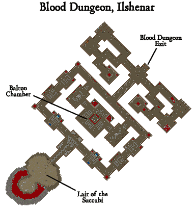 Blood Dungeon Map